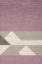 Judy Ross Hand-Knotted Custom Wool Boundary Rug dusty pink/blonde/stone/cream